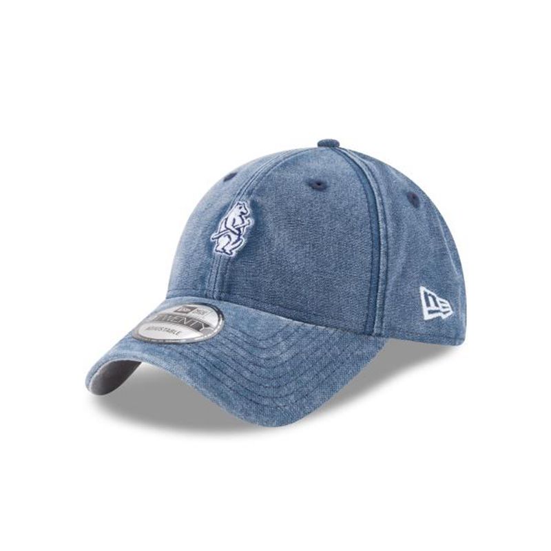 MLB Chicago Cubs Rugged Mini 9Twenty Adjustable (ICE9048) - Blue New Era Caps